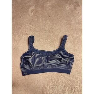 Anita ACTIVE Sports Bra Cup F Blue Wireless Firm Support